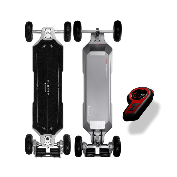 Elofty® Thunderbolt All Terrain Electric Skateboard Halloween Sale 4WD