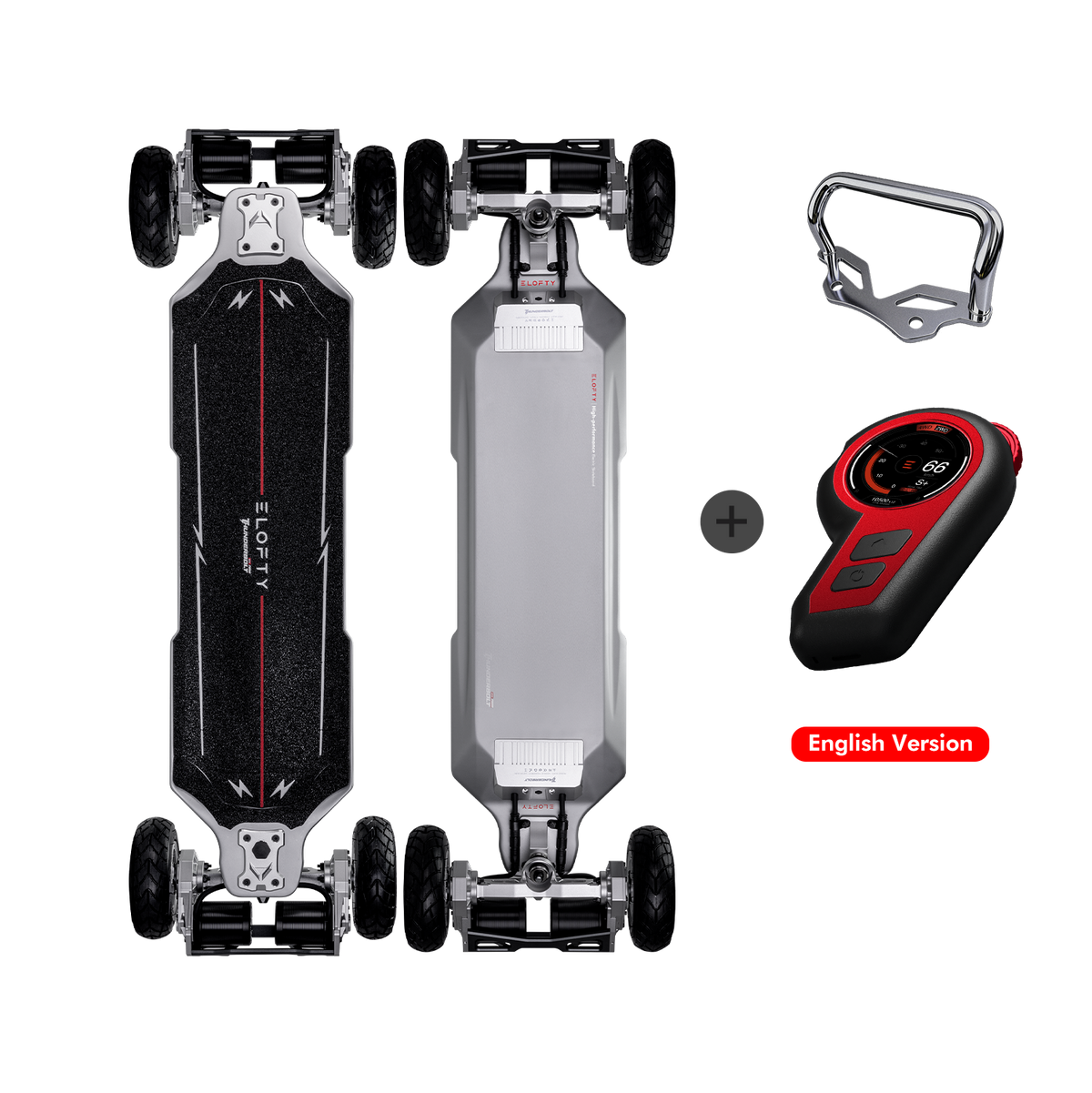Elofty® Thunderbolt All Terrain Electric Skateboard – Elofty